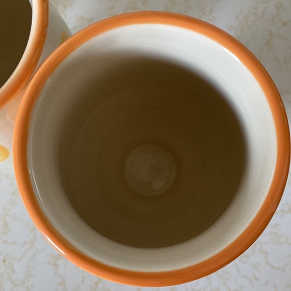 Set of 4 Preowned Vintage Pfaltzgraff Fruit Theme Ceramic Cups - Picture 6 of 7